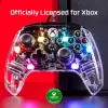 HyperX Clutch Gladiate – kabelgebundener Gaming-RGB-Controller – Xbox, Gamepad, Xbox One, Xbox Series X, kabelgebunden, USB, USB Typ-A, USB Typ-C, transparent