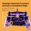 HyperX Clutch Gladiate – kabelgebundener Gaming-RGB-Controller – Xbox, Gamepad, Xbox One, Xbox Series X, kabelgebunden, USB, USB Typ-A, USB Typ-C, transparent