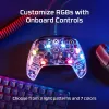 HyperX Clutch Gladiate – kabelgebundener Gaming-RGB-Controller – Xbox, Gamepad, Xbox One, Xbox Series X, kabelgebunden, USB, USB Typ-A, USB Typ-C, transparent