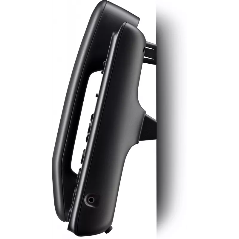IP-Telefon Poly Edge B20 — 2-Leitungen PoE, LCD 2,8 Zoll (7,11 cm), Gigabit Ethernet, kabelgebundener Hörer, Schwarz
