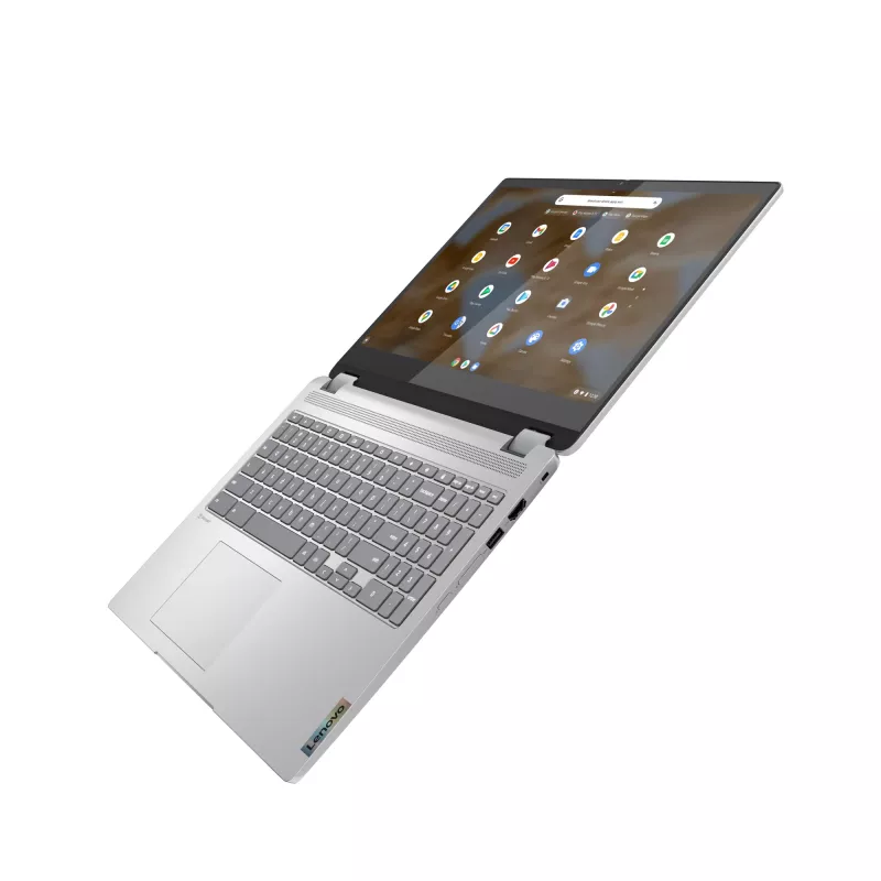 Lenovo IdeaPad Flex 3 Chrome 15IJL7 Intel® Celeron® N N4500 Chromebook 39,6 cm (15,6 Zoll) Touchscreen Full HD 8 GB LPDDR4x-SDRAM 128 GB eMMC Wi-Fi 6 (802.11ax) ChromeOS Grau
