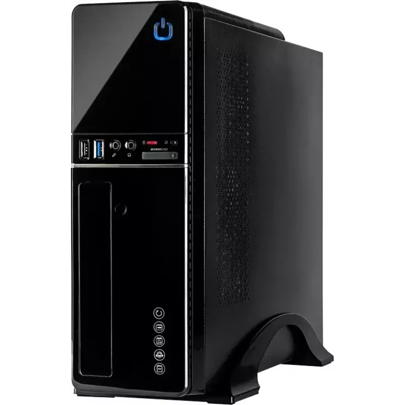 PC-Gehäuse Inter-Tech IT-607 Desktop Schwarz