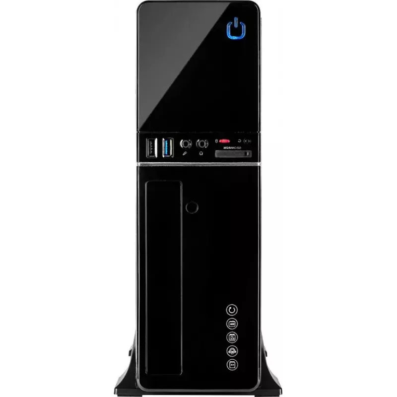 PC-Gehäuse Inter-Tech IT-607 Desktop Schwarz