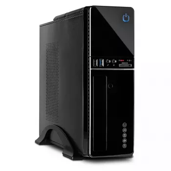 PC-Gehäuse Inter-Tech IT-607 Desktop Schwarz