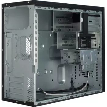 PC-Gehäuse Inter-Tech TM-515 Micro Tower Schwarz