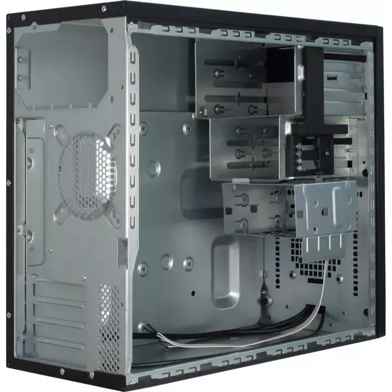 PC-Gehäuse Inter-Tech TM-515 Micro Tower Schwarz