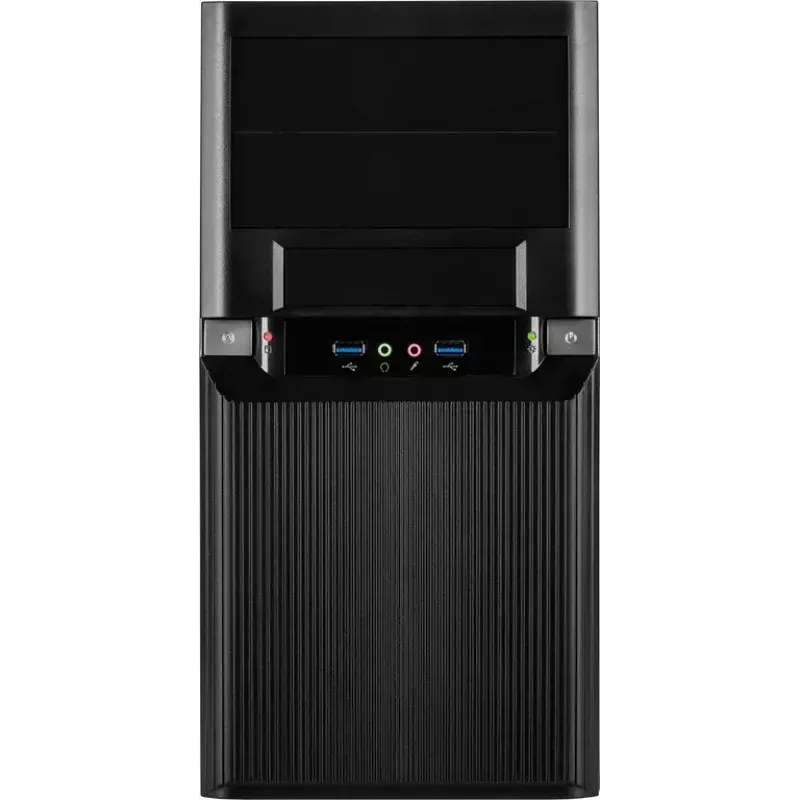PC-Gehäuse Inter-Tech TM-515 Micro Tower Schwarz