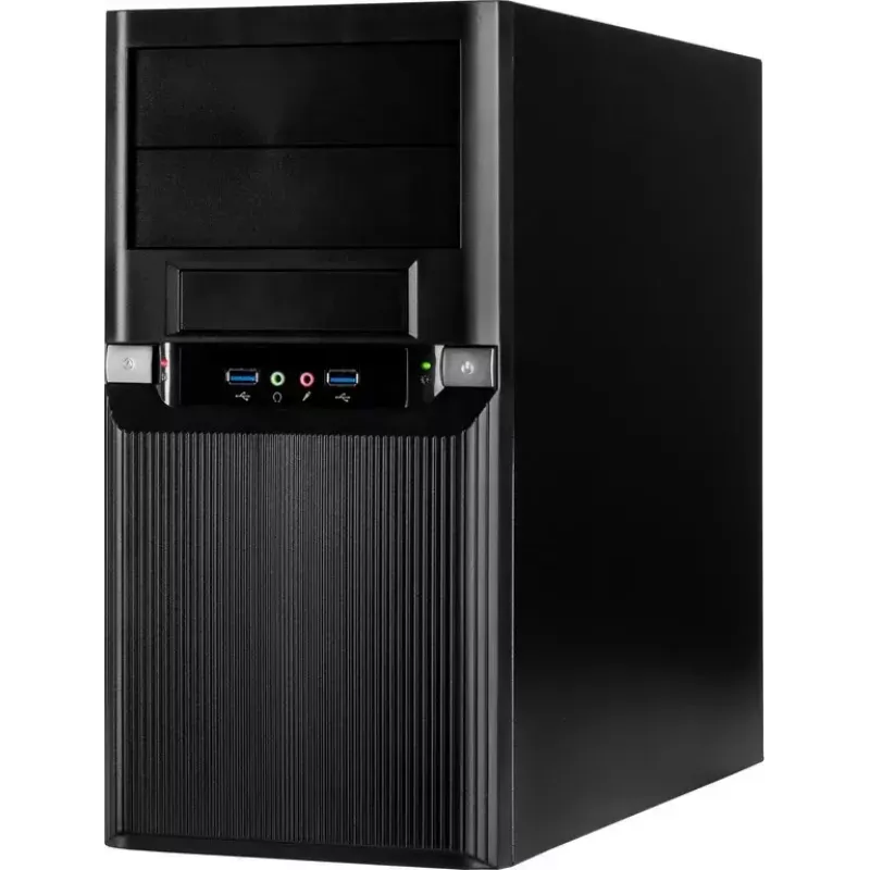 PC-Gehäuse Inter-Tech TM-515 Micro Tower Schwarz