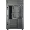 PC Mini-Tower-Gehäuse INTER-TECH IM-2 Expander, Mini-ITX/Micro ATX, unterstützt ATX/SFX-Netzteile, 2,5-Zoll- und 3,5-Zoll-Laufwerke, Front-/Top-Lüfter 120/140 mm, schwarz