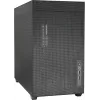 PC Mini-Tower-Gehäuse INTER-TECH IM-2 Expander, Mini-ITX/Micro ATX, unterstützt ATX/SFX-Netzteile, 2,5-Zoll- und 3,5-Zoll-Laufwerke, Front-/Top-Lüfter 120/140 mm, schwarz
