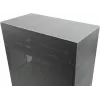 PC Mini-Tower-Gehäuse INTER-TECH IM-2 Expander, Mini-ITX/Micro ATX, unterstützt ATX/SFX-Netzteile, 2,5-Zoll- und 3,5-Zoll-Laufwerke, Front-/Top-Lüfter 120/140 mm, schwarz