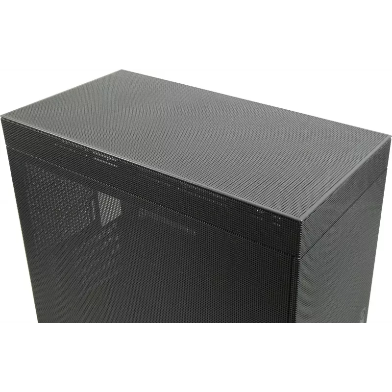 PC Mini-Tower-Gehäuse INTER-TECH IM-2 Expander, Mini-ITX/Micro ATX, unterstützt ATX/SFX-Netzteile, 2,5-Zoll- und 3,5-Zoll-Laufwerke, Front-/Top-Lüfter 120/140 mm, schwarz