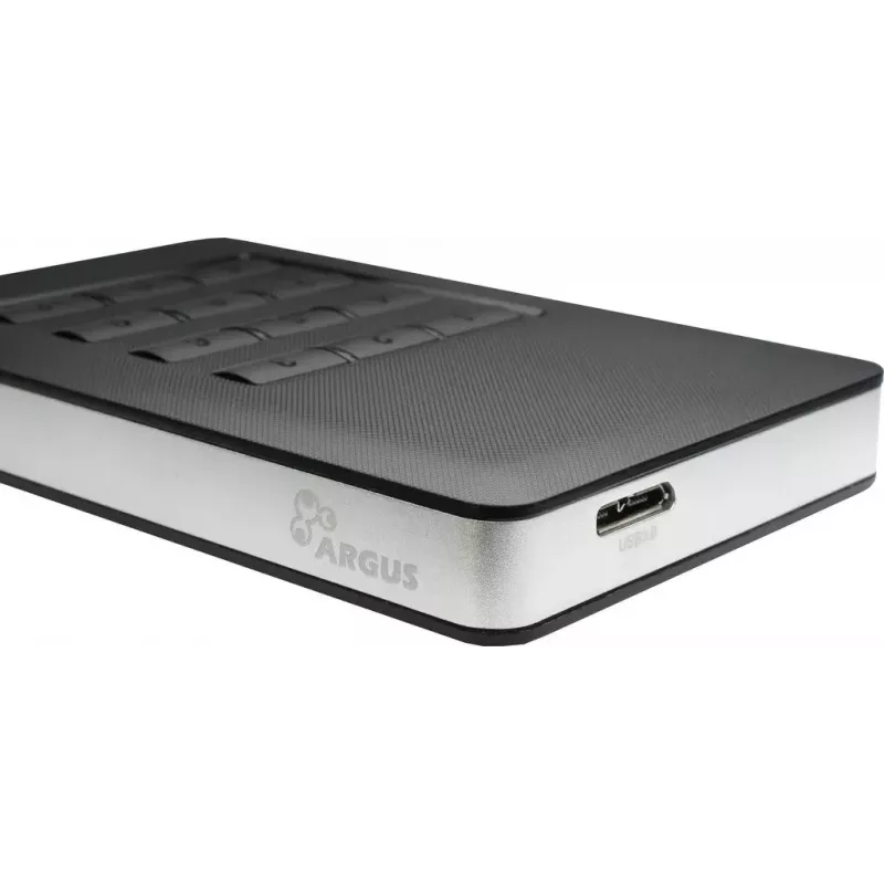 Festplattengehäuse Inter-Tech GD-25LK01 Aluminium Schwarz 2,5 Zoll