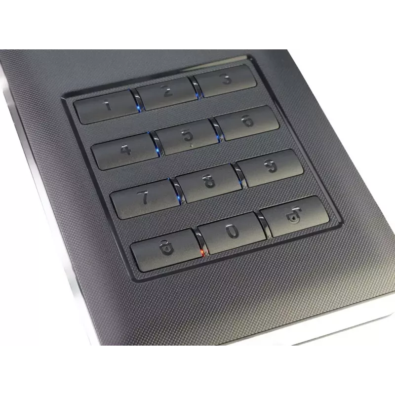 Festplattengehäuse Inter-Tech GD-25LK01 Aluminium Schwarz 2,5 Zoll