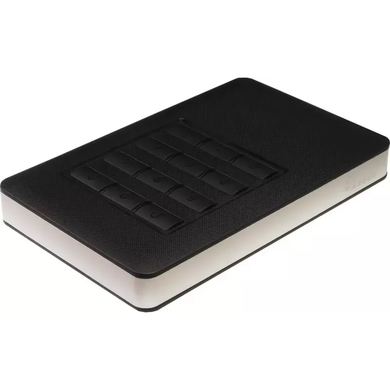 Festplattengehäuse Inter-Tech GD-25LK01 Aluminium Schwarz 2,5 Zoll