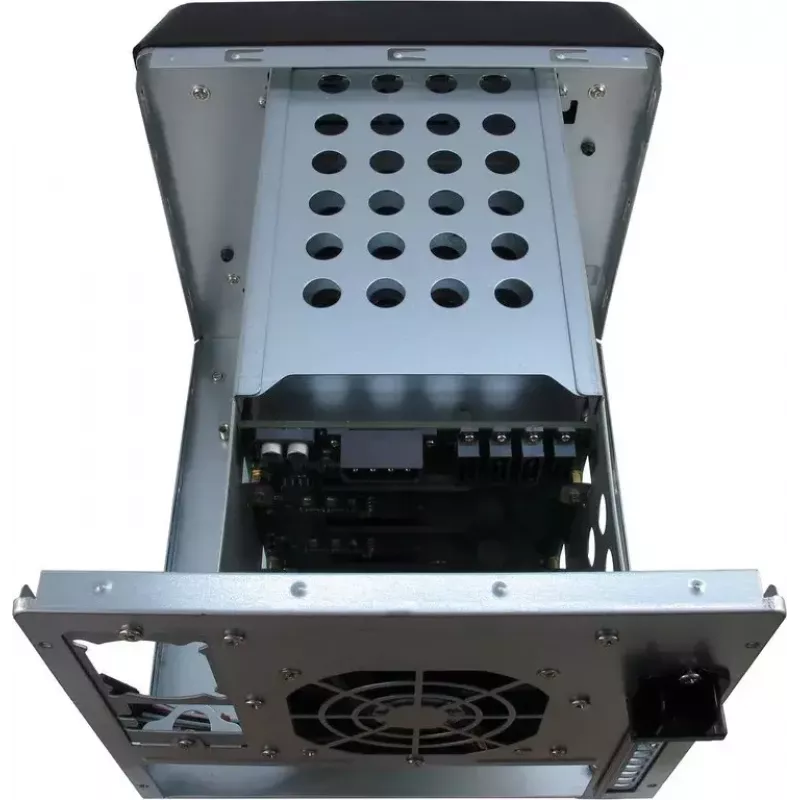 Servergehäuse Inter-Tech SC-4100 Rack Schwarz