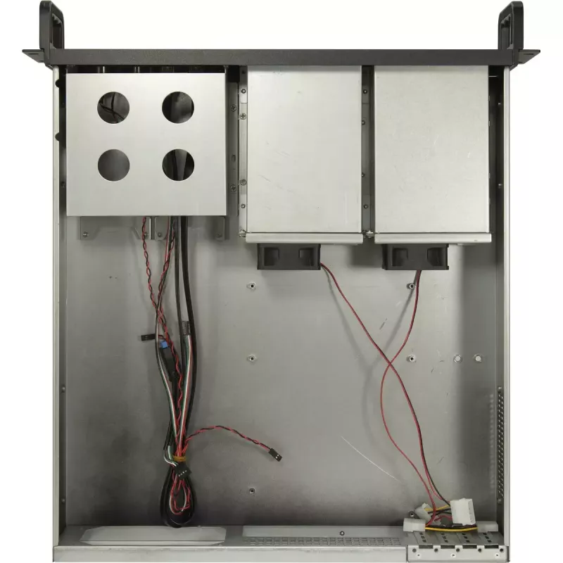 Server-Rack Inter-Tech 2U-2504 Schwarz 480x527x89mm 60mm Lüfter