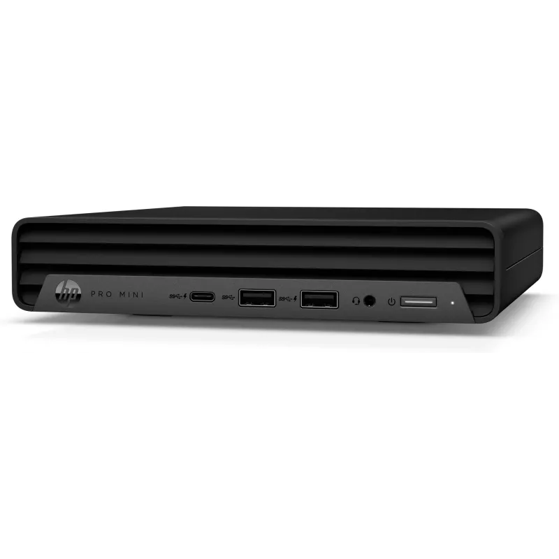HP Pro 400 G9 Intel® Core™ i3 i3-12100T 8 GB DDR4-SDRAM 256 GB SSD Windows 11 Pro Mini-PC Schwarz