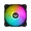 ASUS TUF Gaming TF120 ARGB Lüfter - Dreier-Kit mit ARGB Controller Computergehäuse Luftkühler 12 cm Schwarz
