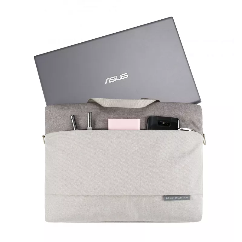 Sleeve case ASUS EOS 2 Carry Bag 39,6 cm (15,6 Zoll) – Polyester, 0,48 kg, Tragegriffe und Schultergurt
