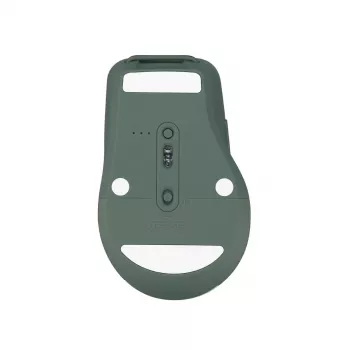 Maus ASUS SmartO MD200 Silent Plus – beidhändig RF Wireless + Bluetooth, optisch 4200 DPI, 6 Tasten, grün