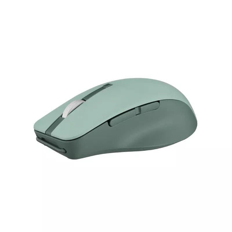 Maus ASUS SmartO MD200 Silent Plus – beidhändig RF Wireless + Bluetooth, optisch 4200 DPI, 6 Tasten, grün