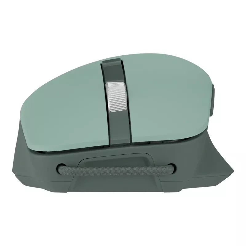 Maus ASUS SmartO MD200 Silent Plus – beidhändig RF Wireless + Bluetooth, optisch 4200 DPI, 6 Tasten, grün