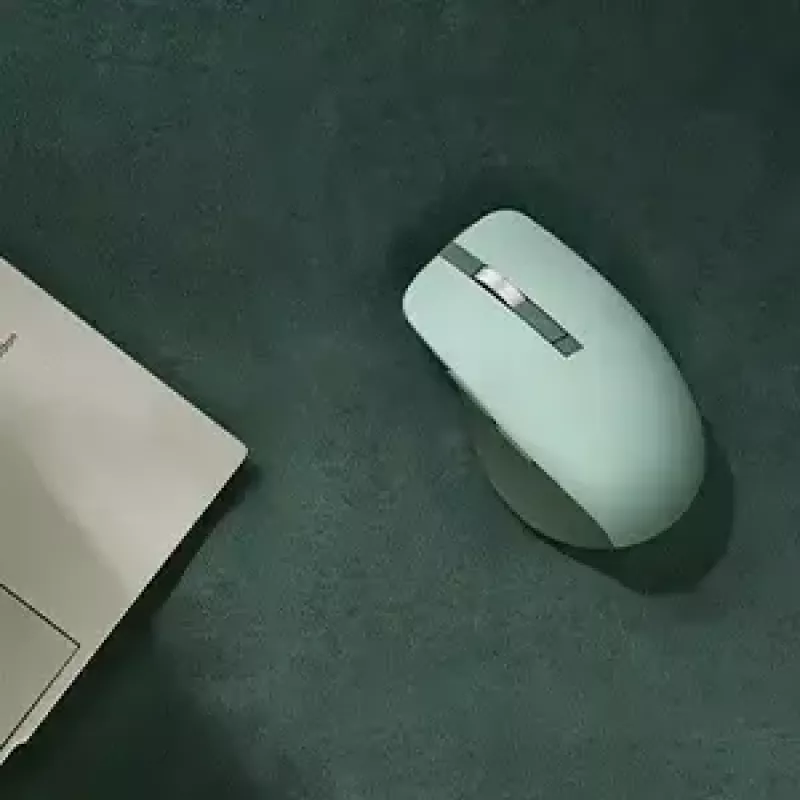 Maus ASUS SmartO MD200 Silent Plus – beidhändig RF Wireless + Bluetooth, optisch 4200 DPI, 6 Tasten, grün