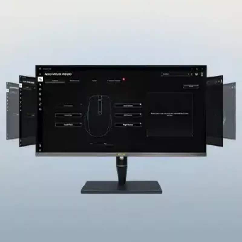 Maus ASUS SmartO MD200 Silent Plus – beidhändig RF Wireless + Bluetooth, optisch 4200 DPI, 6 Tasten, grün