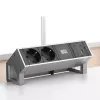Steckdose USB A + USB C Bachmann 917.229 Schwarz 3A