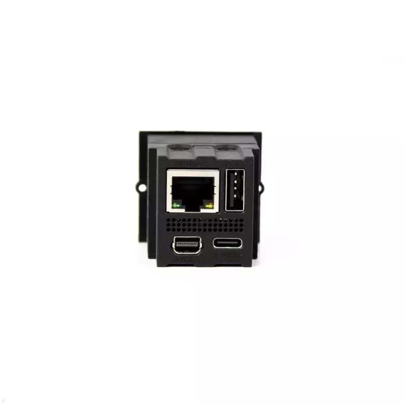 Steckdose USB A + USB C Bachmann 917.229 Schwarz 3A