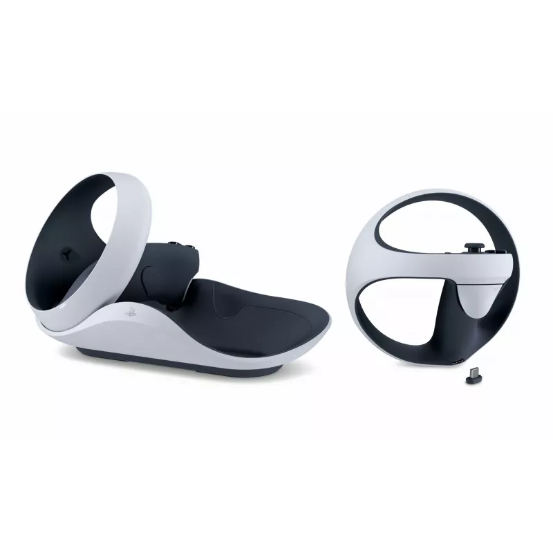 Ladestation Sony 9480693 für Gaming-Controller — PlayStation 5, 5,1 V/2,8 A, schwarz/weiß, 241×136×58 mm