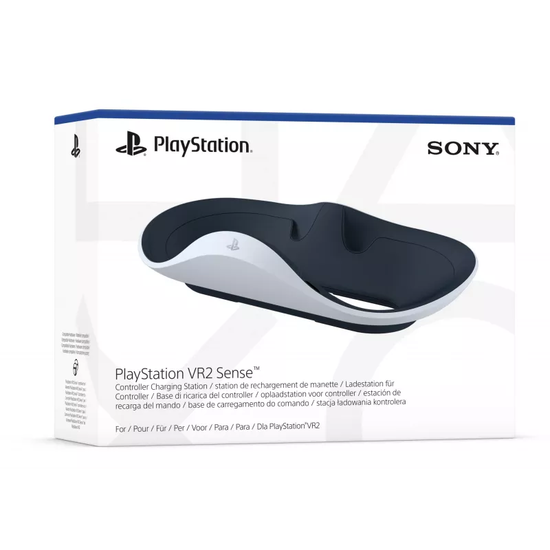 Ladestation Sony 9480693 für Gaming-Controller — PlayStation 5, 5,1 V/2,8 A, schwarz/weiß, 241×136×58 mm
