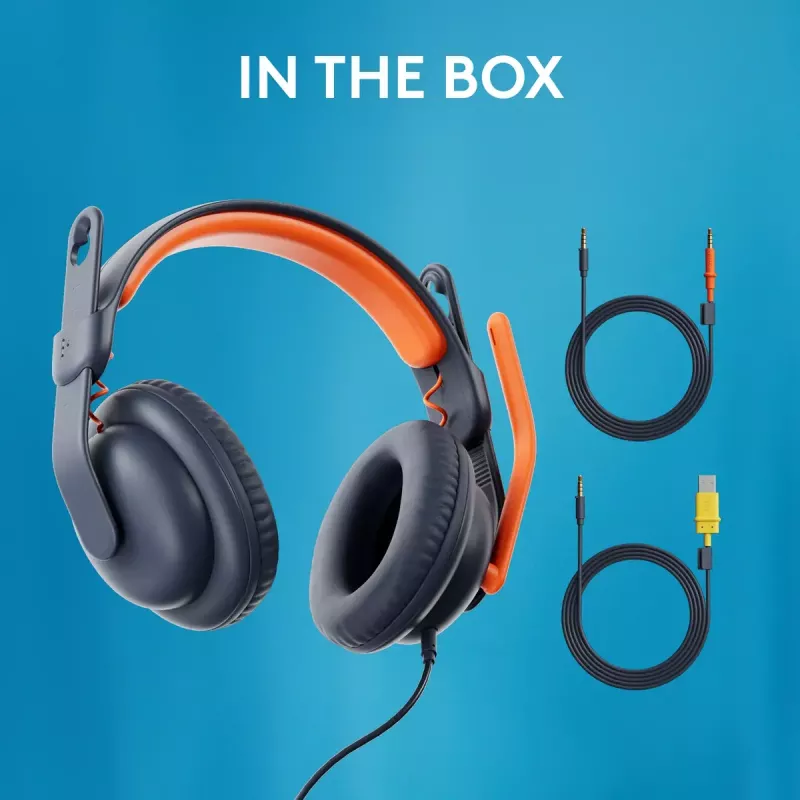 Headset Logitech Zone Learn On Ear USB-C