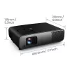 BenQ W4100i Standard Throw Projektor 3200 ANSI Lumen DLP UHD 4K (3840x2160) 3D Schwarz