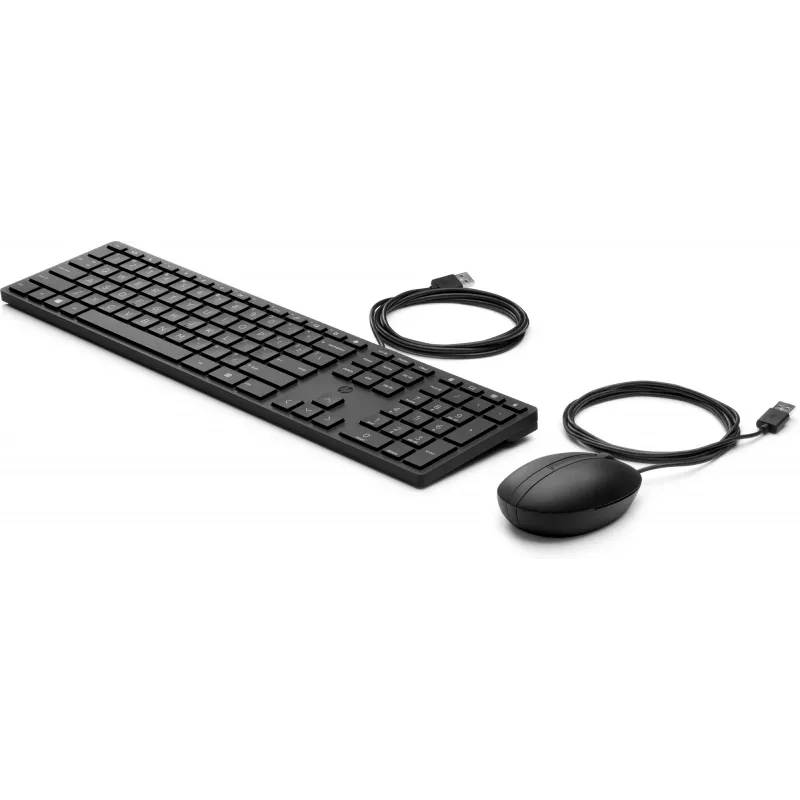 Kabelgebundenes Tastatur- und Maus-Set HP Wired Desktop 320MK