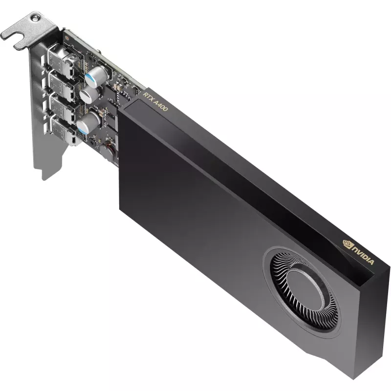 HP NVIDIA RTX A400 4GB GDDR6 Grafikkarte, 4x Mini DisplayPort (9U277AA)