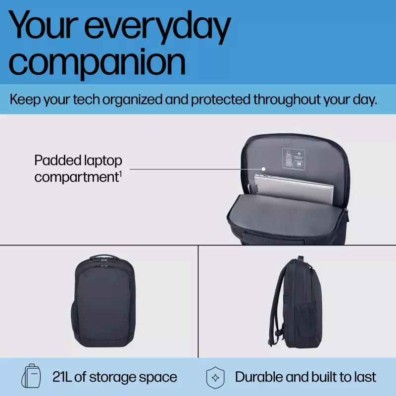 HP Everyday 16-Zoll-Laptop-Rucksack, Rucksack, 40,9 cm (16,1 Zoll), 570 g