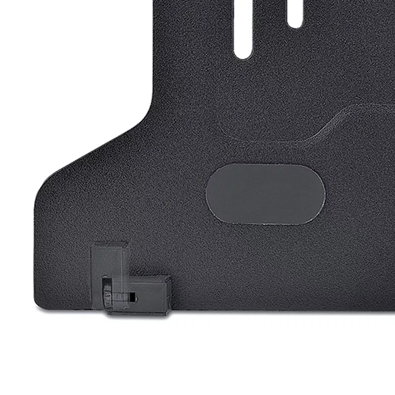 StarTech.com Monitorarm mit VESA-Laptophalterung, für einen Laptop (4,5 kg/9,9 lb) und ein einzelnes Display bis zu 32 Zoll (8 kg/17,6 lb), Schwarz, belüftete Ablage, verstellbare Laptop-Armhalterung, C-Klemme/Tischdurchführungsmontage