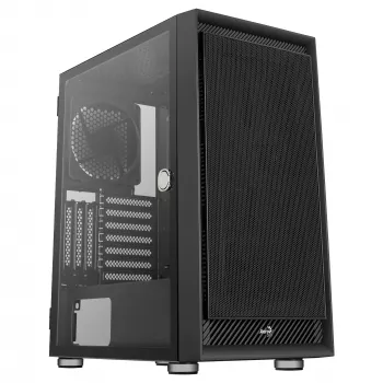 Aerocool GRAPHITEV1 Computergehäuse mit Mesh-Frontpanel