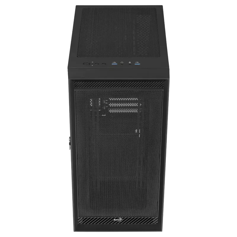 Aerocool GRAPHITEV1 Computergehäuse mit Mesh-Frontpanel