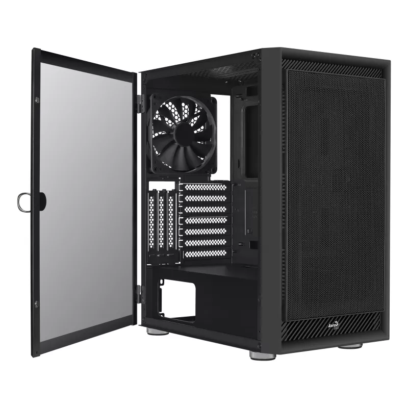 Aerocool GRAPHITEV1 Computergehäuse mit Mesh-Frontpanel