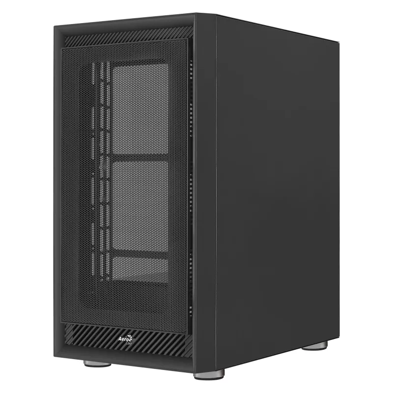 Aerocool GRAPHITEV1 Computergehäuse mit Mesh-Frontpanel