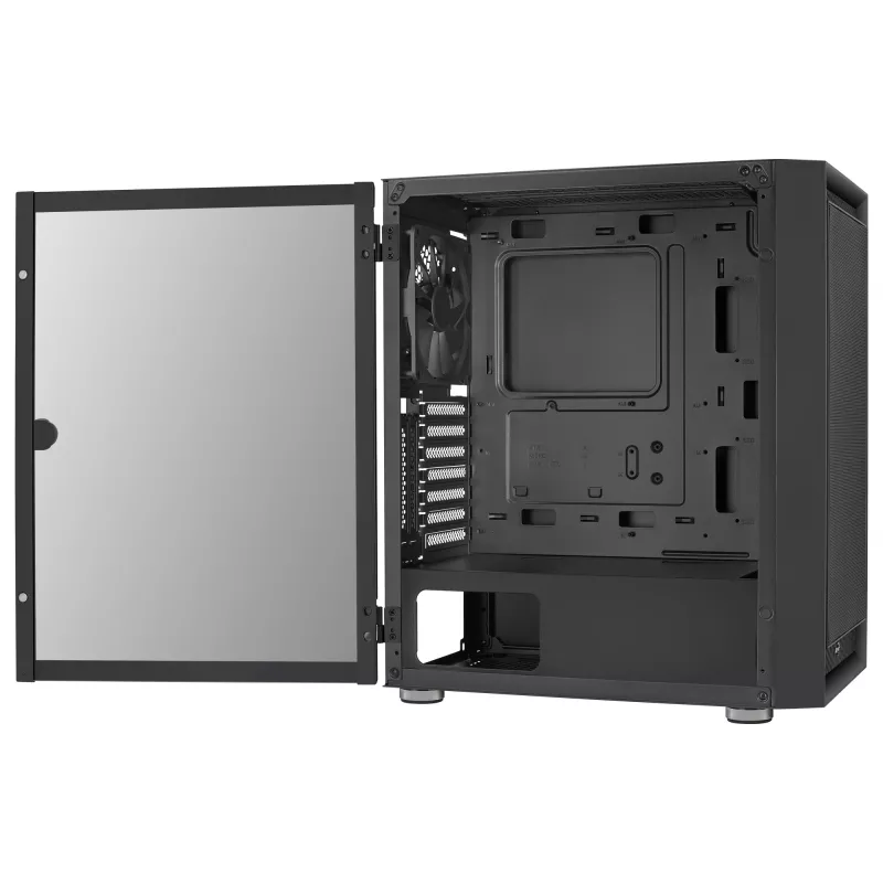 Aerocool GRAPHITEV1 Computergehäuse mit Mesh-Frontpanel