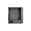 PC-Gehäuse AEROCOOL Interstellar Midi-Tower Schwarz — ATX, unterstützt bis zu 362 mm GPU, 163 mm CPU-Kühler, 3x120/360 mm Frontradiator