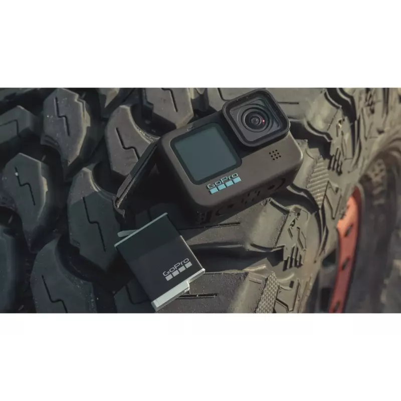 Kamerabatterie GoPro Enduro Wiederaufladbarer Akku HERO12 HERO11 HERO10 HERO9 Schwarz