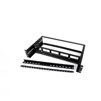StarTech.com Verstellbares Rackmount-Hutschienen-Montageset mit Top-Hat-/Mini-/G-Schienen
