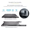 StarTech.com 1U 4-Post Adjustable Vented Server Rack Mount Shelf - 330lbs(150 kg) - 19.5 to 38in Adjustable Mounting Depth Universal Tray for 19 inch AV/ Network Equipment Rack - 27.5in Deep