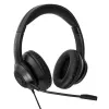 Targus AEH102GL Headset Kabelgebunden Kopfband Anrufe/Musik USB Typ-A Schwarz