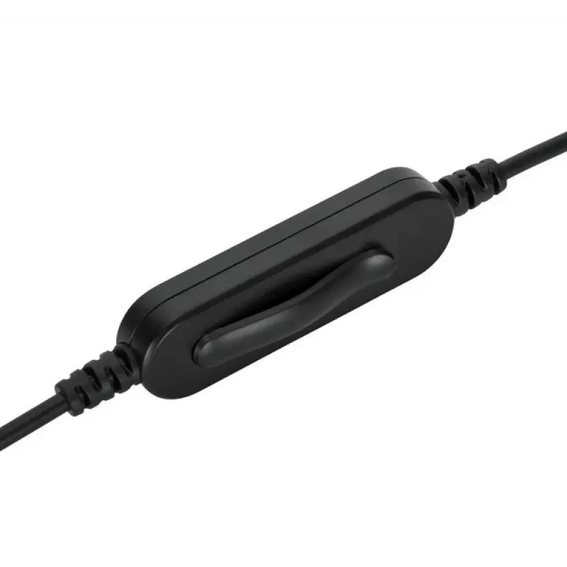 Targus AEH102GL Headset Kabelgebunden Kopfband Anrufe/Musik USB Typ-A Schwarz